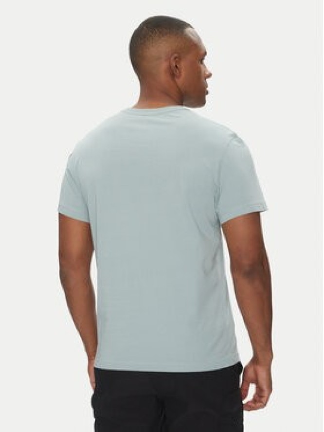 Parajumpers T-Shirt Tape 25SMPMTSIT01 Niebieski Regular Fit