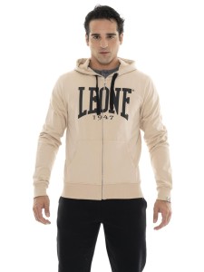 Leone 1947 Apparel Bluzy z kapturem męskie zapinane na zamek