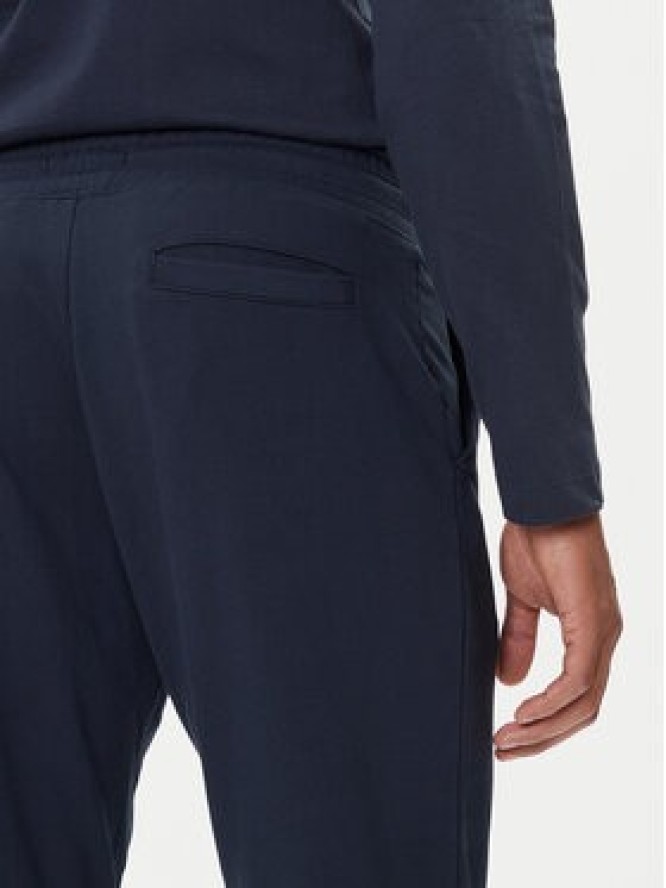 Aeronautica Militare Spodnie dresowe 252PF0872UF00459 Granatowy Regular Fit