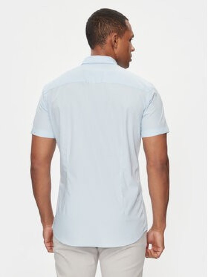 Jack & Jones Koszula Joe 12195062 Błękitny Slim Fit