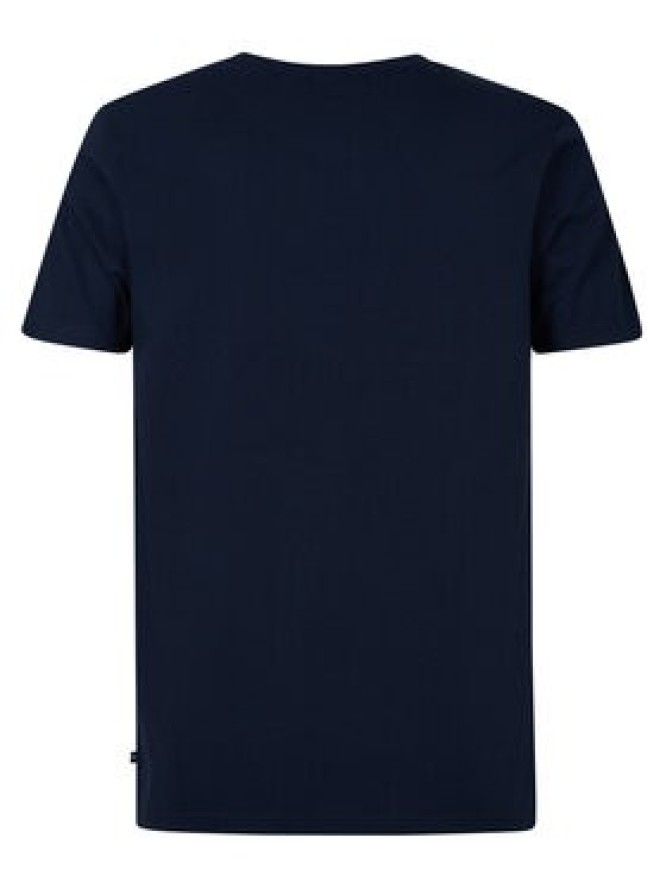 Petrol Industries T-Shirt M-1050-TSR707 Granatowy Regular Fit