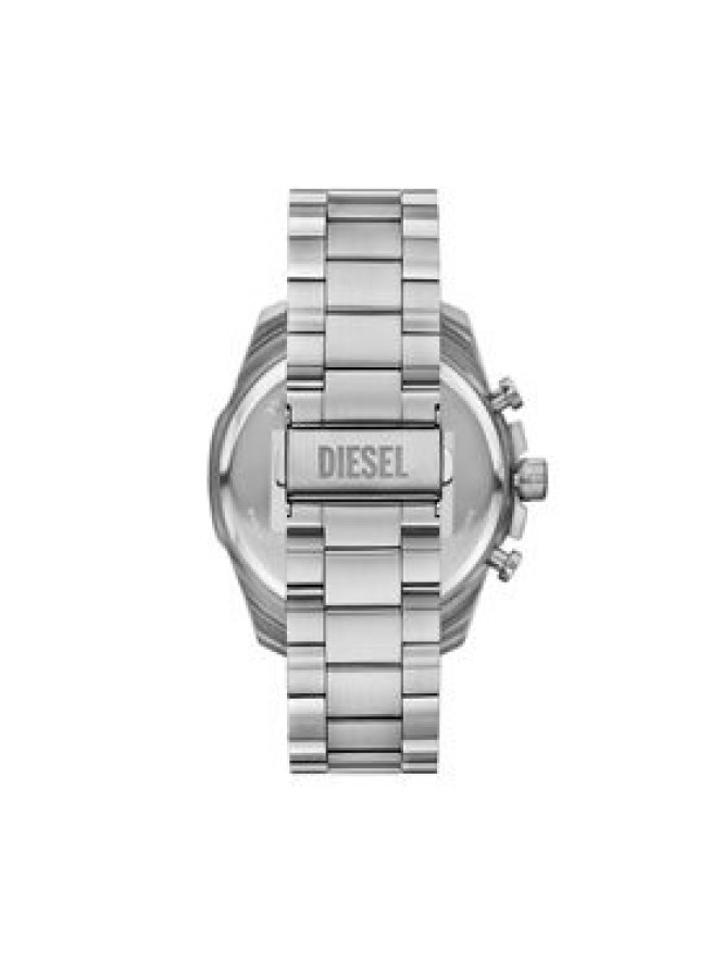 Diesel Zegarek Mega Chief Slim DZ4686 Srebrny