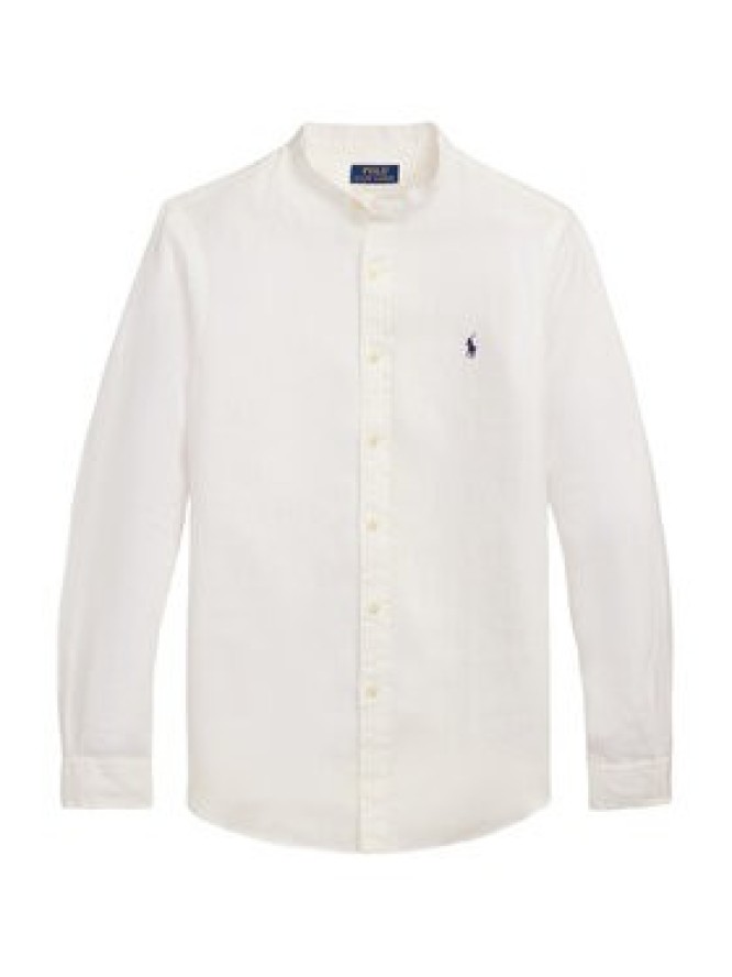 Polo Ralph Lauren Koszula 710968925006 Biały Slim Fit