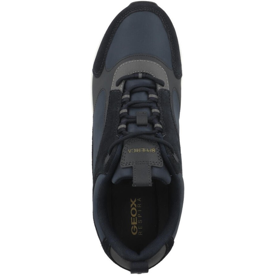 Tenisówki Geox Model 0fu22 U Spherica Kolor Niebieski