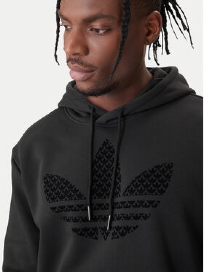 adidas Bluza Monogram Infill KD1358 Czarny Regular Fit
