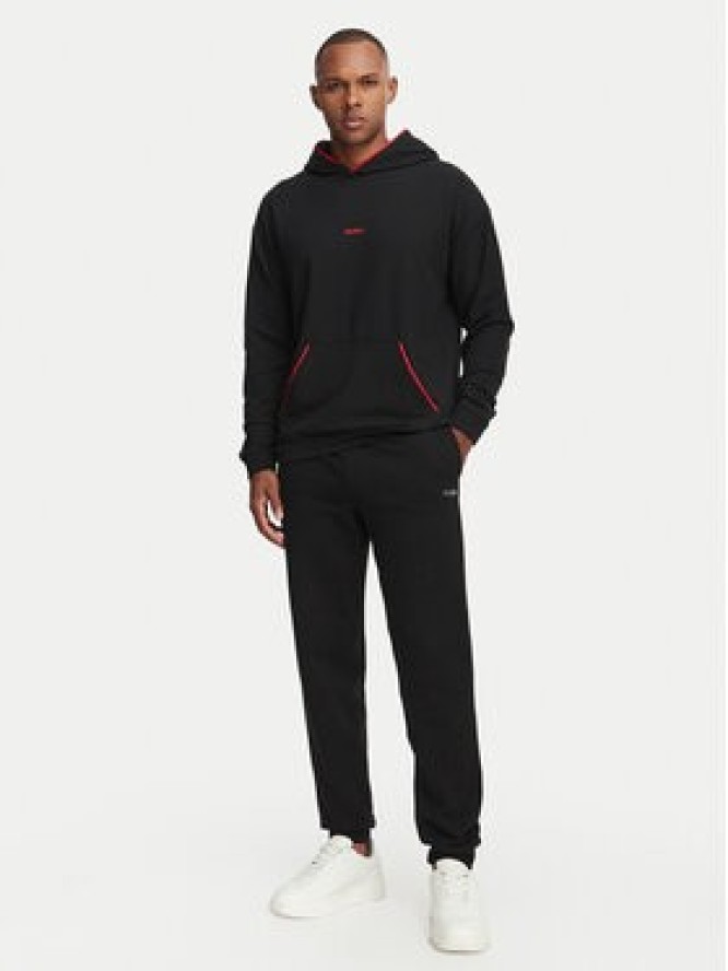 HUGO Bluza Noah 50566164 Czarny Regular Fit