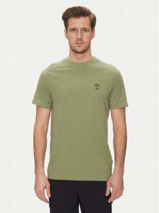 Blend T-Shirt 20718304 Zielony Regular Fit