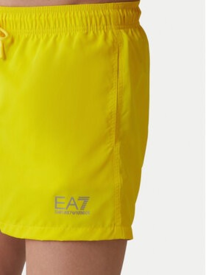 EA7 Emporio Armani Szorty kąpielowe 7M001677 AF13019 M2004 Żółty Regular Fit