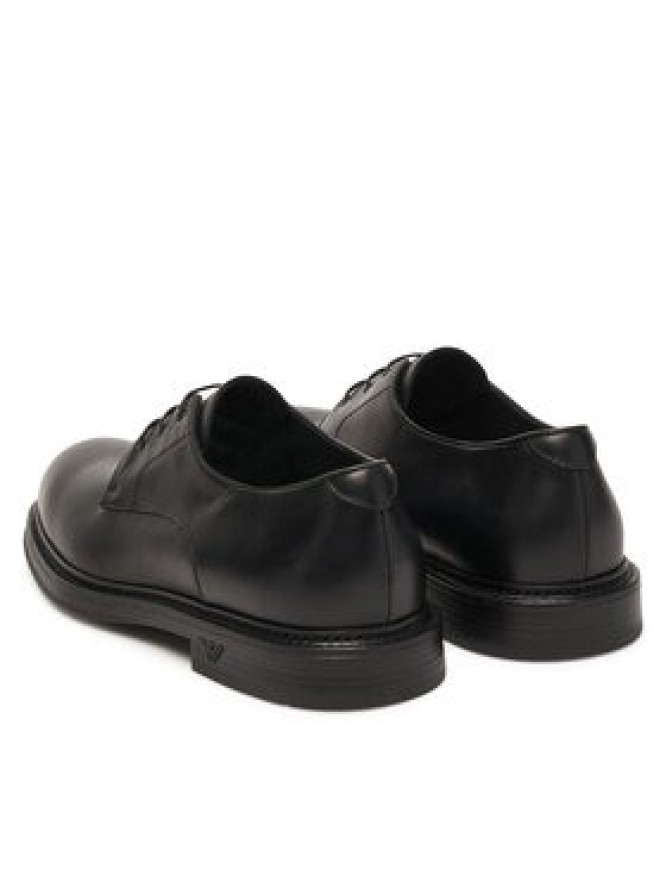 Emporio Armani Półbuty EM003721 AF17455 UC001 Czarny