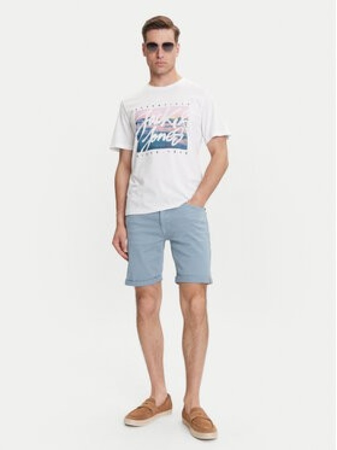 Jack & Jones Szorty jeansowe Rick 12274985 Błękitny Regular Fit