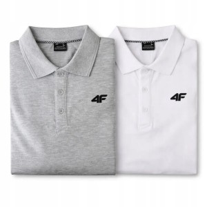KOMPLET KOSZULEK POLO 4F T-SHIRT MĘSKI ZESTAW 2 SZTUKI