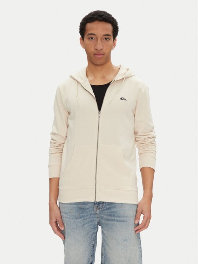 Quiksilver Bluza EQYFT04952 Écru Regular Fit