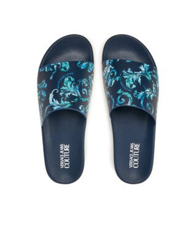 Versace Jeans Couture Klapki 78YA3SQ4 Granatowy