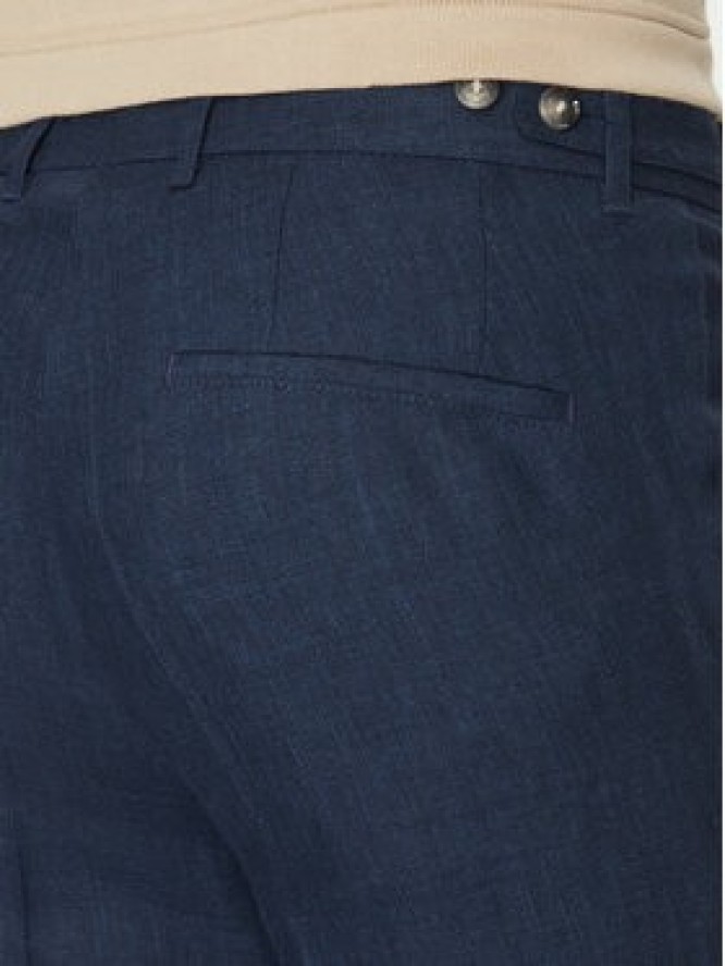 BOSS Spodnie materiałowe C-Genius 50540518 Granatowy Slim Fit