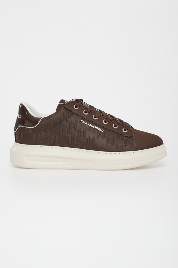 Sneakersy męskie skórzane KARL LAGERFELD