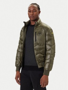 Blauer Kurtka puchowa 25WBLUC03075 006355 Khaki Regular Fit