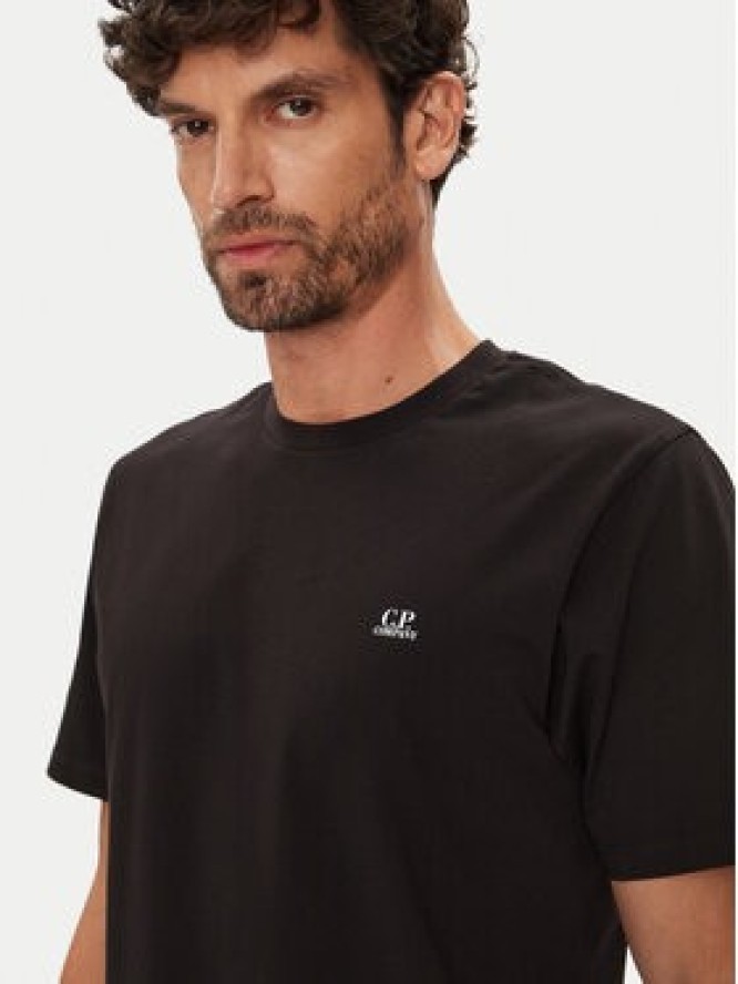 C.P. Company T-Shirt RCCMTS725A005100W Czarny Regular Fit