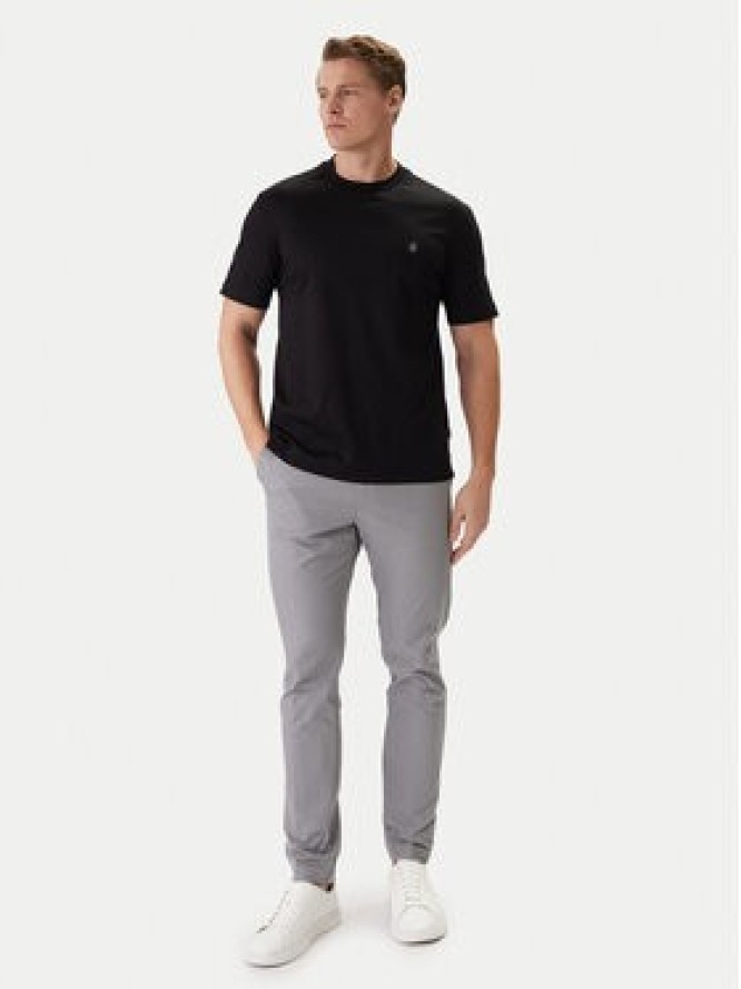 BOSS Chinosy P-Kaiton1 50543945 Srebrny Slim Fit