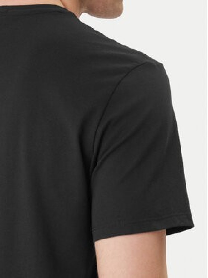 Calvin Klein T-Shirt Micro Logo LV04LC255G Czarny Regular Fit