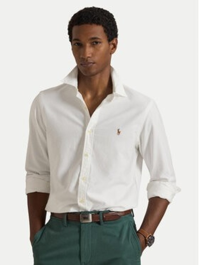 Polo Ralph Lauren Koszula Core Replen 710549084 Biały Slim Fit