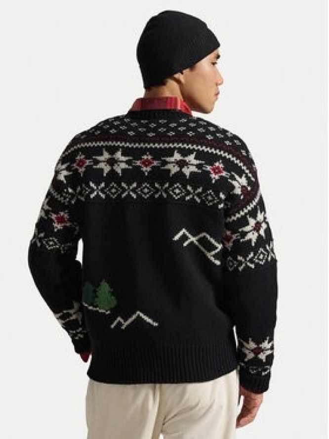 Polo Ralph Lauren Sweter 710982259001 Czarny Regular Fit