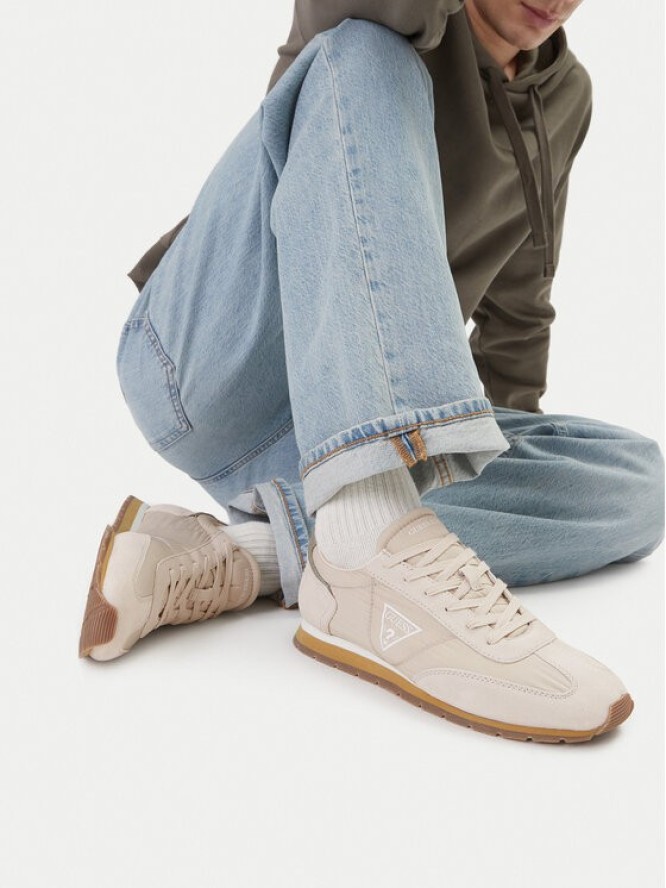 Guess Jeans Sneakersy EO-WILIAMS-01 126AM Beżowy