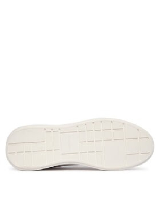 Calvin Klein Sneakersy Chunky Cupsole Laceup Lth YM0YM01344 Biały