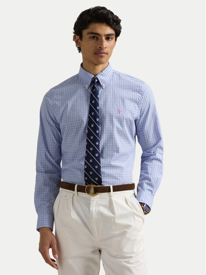 Polo Ralph Lauren Koszula 710968937003 Niebieski Custom Fit