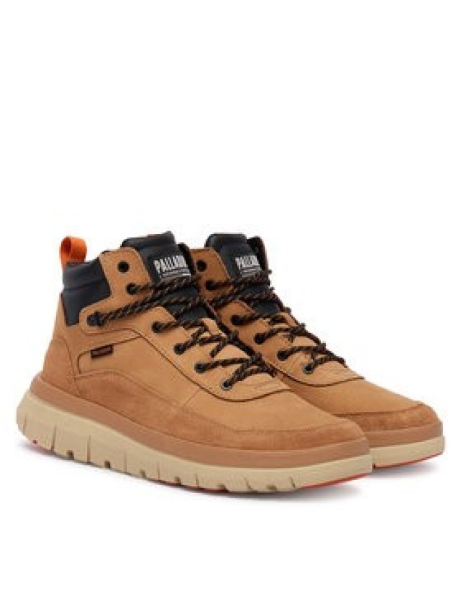 Palladium Sneakersy Pallaflex Cuff M 09509-254-M Brązowy