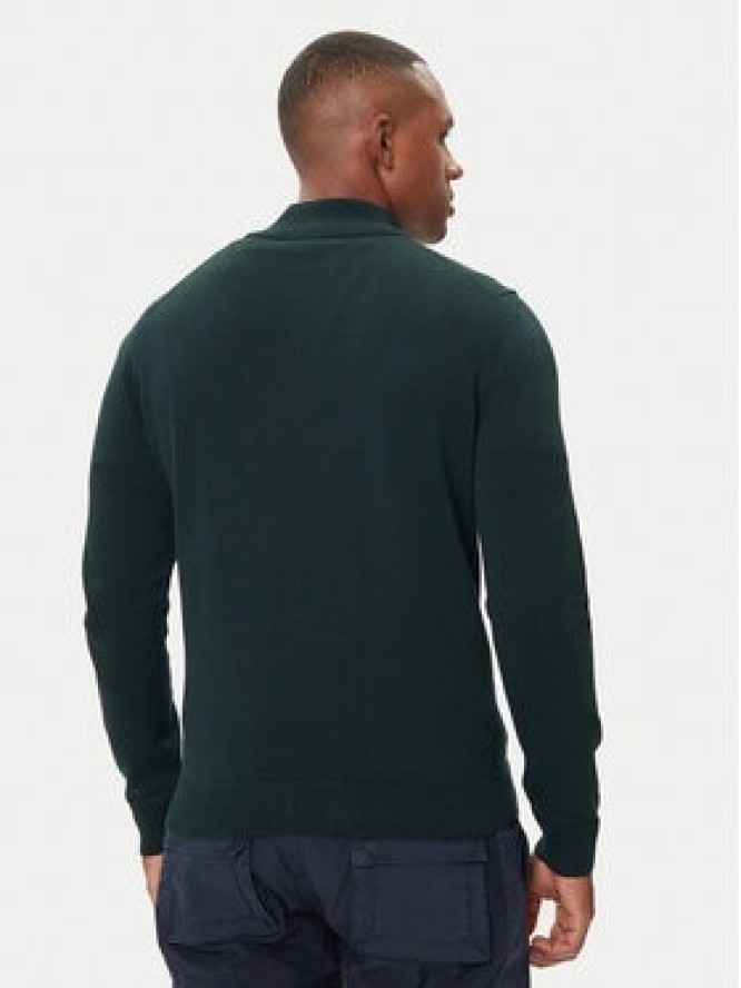 Aeronautica Militare Sweter 252MA1578UL00506 Zielony Regular Fit