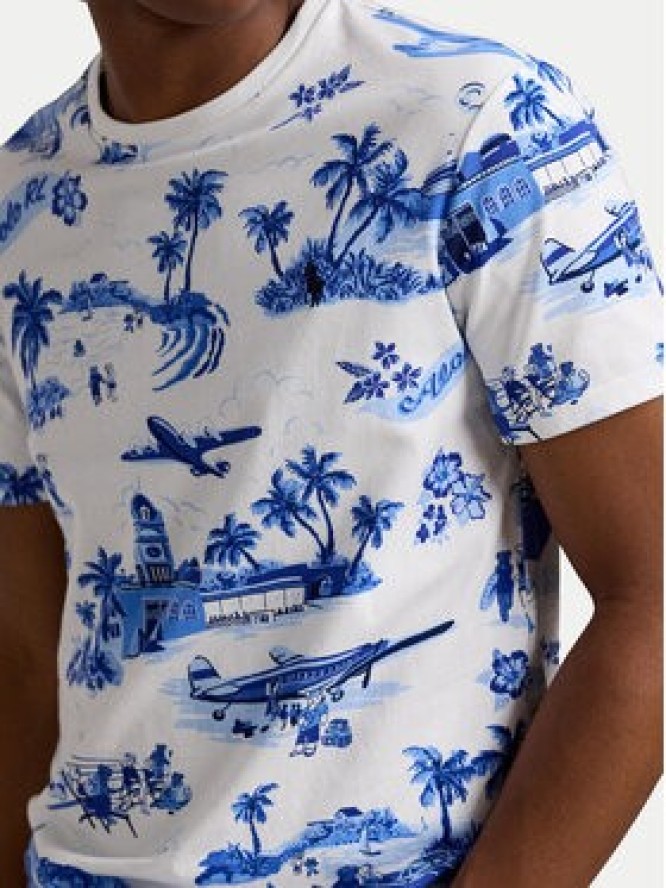 Polo Ralph Lauren T-Shirt 710963814001 Niebieski Custom Slim Fit