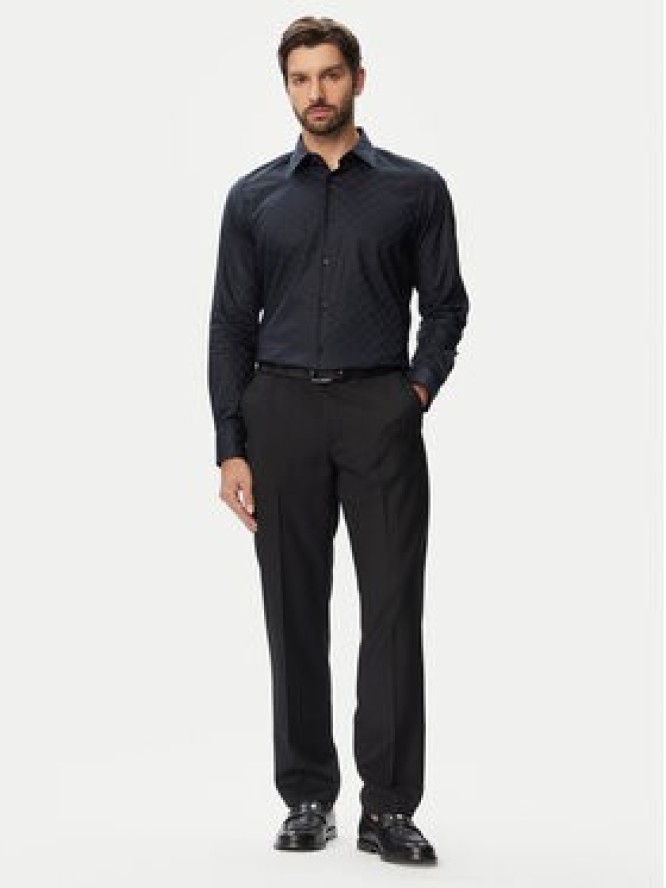 JOOP! Koszula Jsh-258Pierce3 30104051 Granatowy Slim Fit
