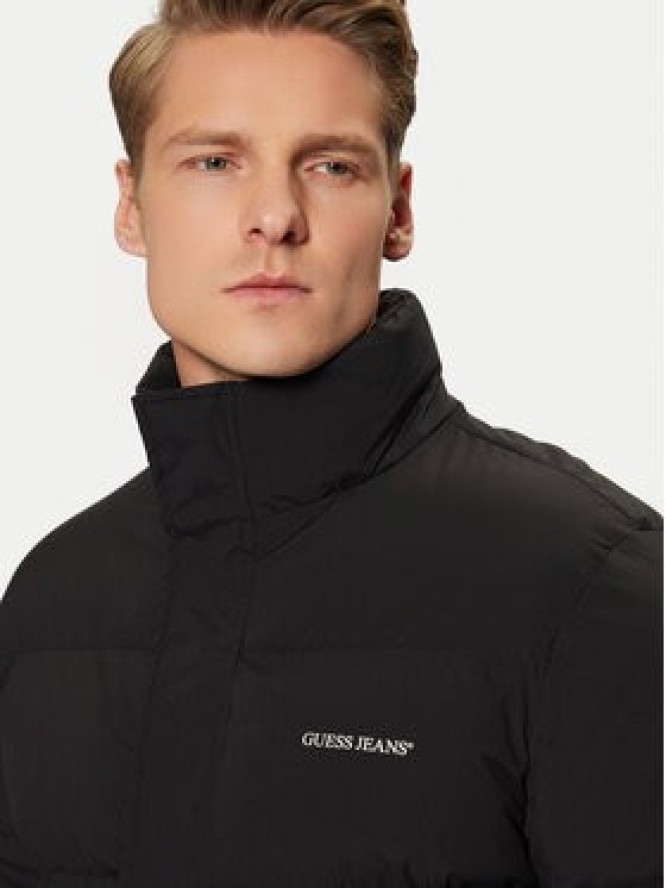 Guess Jeans Kurtka zimowa M4BL20 WGII2 Czarny Regular Fit