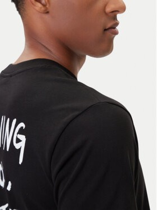 Karl Lagerfeld Jeans T-Shirt A4M17027 Czarny Regular Fit