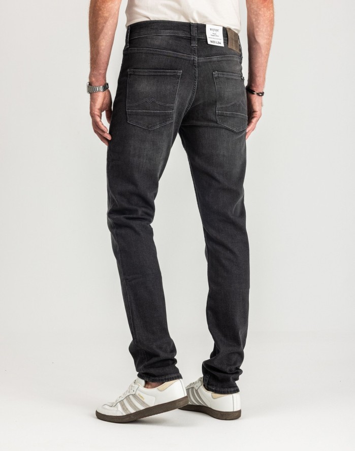 MUSTANG VEGAS SLIM MĘSKIE SPODNIE JEANSOWE JEANSY DŻINSY DENIM BLACK 1015044 4000 883