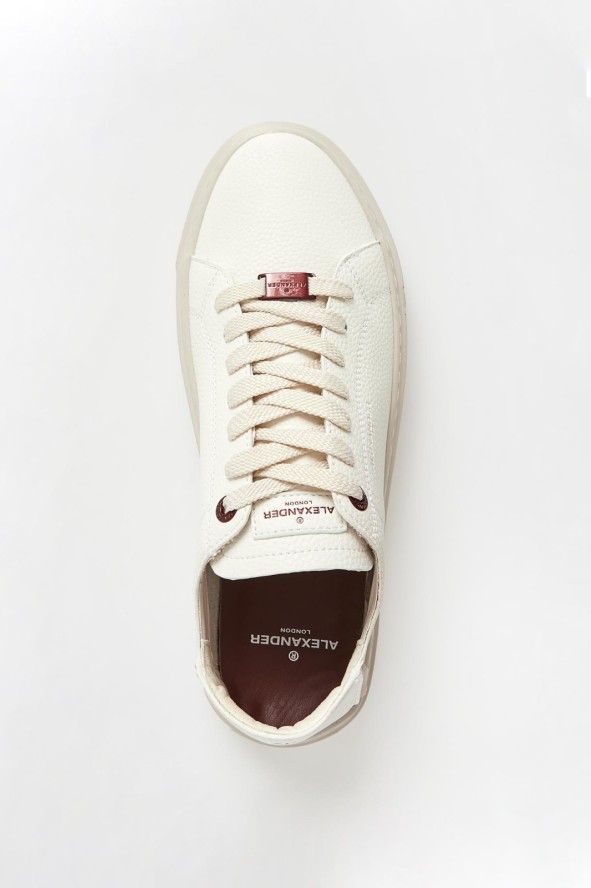 Sneakersy męskie skórzane London ALEXANDER SMITH