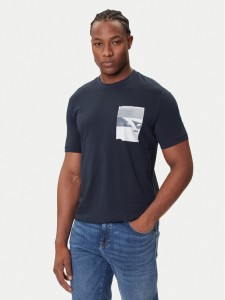 BOSS T-Shirt Te_Container 50546920 Granatowy Regular Fit