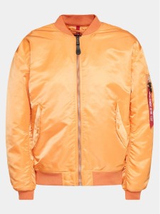 Alpha Industries Kurtka bomber MA-1 CS 136136 Pomarańczowy Relaxed Fit