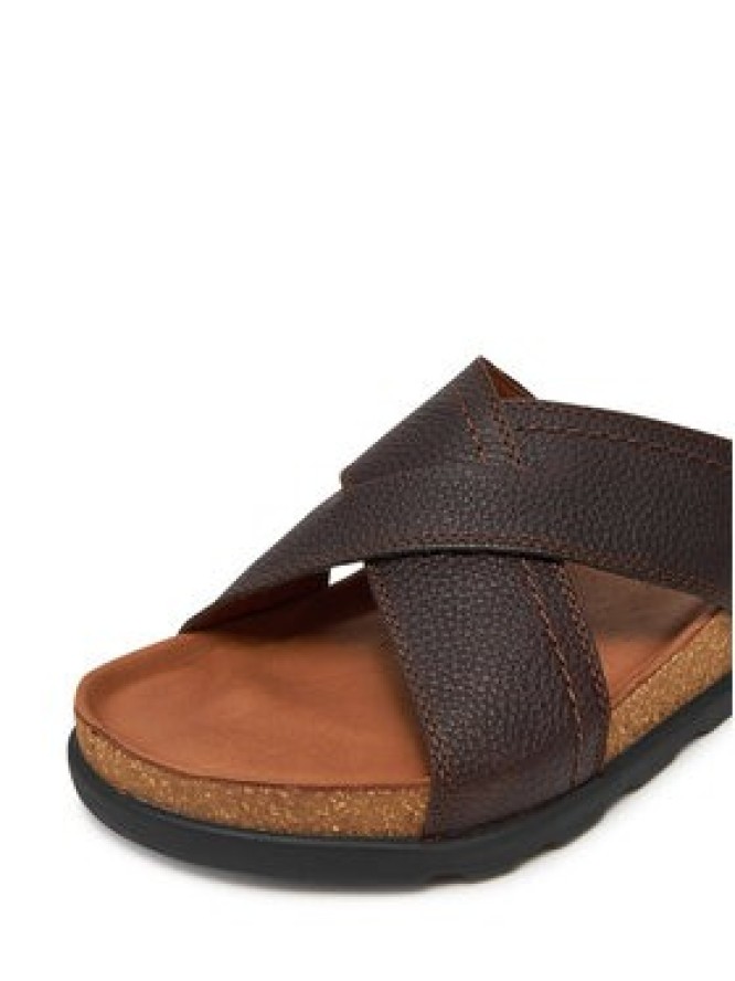 Rieker Klapki 21192-25 Brązowy