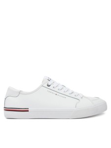 Tommy Hilfiger Tenisówki Core Corporate Vulc Leather FM0FM05399 Biały
