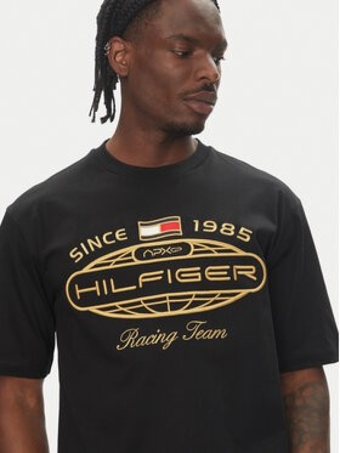 Tommy Hilfiger T-Shirt F1 Movie MW0MW41390 Czarny Regular Fit