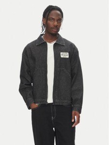 DC Shoes Kurtka jeansowa Pit Crew Jacket ADYJK03206 Czarny Boxy Fit