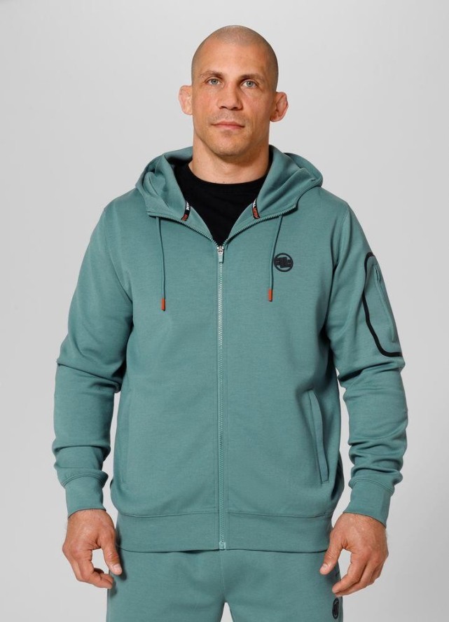 Bluza męska Pitbull rozpinana z kapturem Explorer