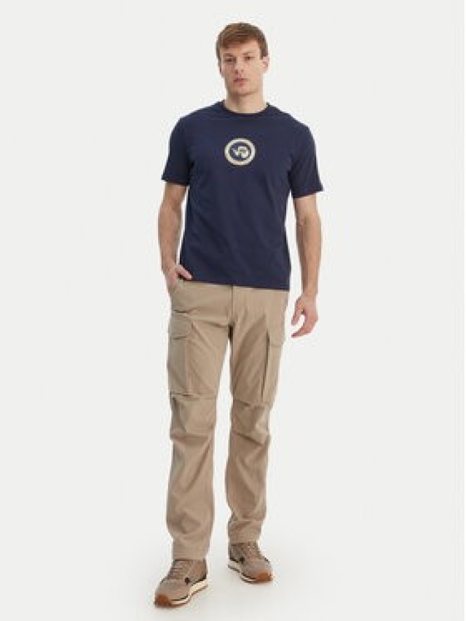 Napapijri T-Shirt S-Phos NP0A4G5A Granatowy Relaxed Fit