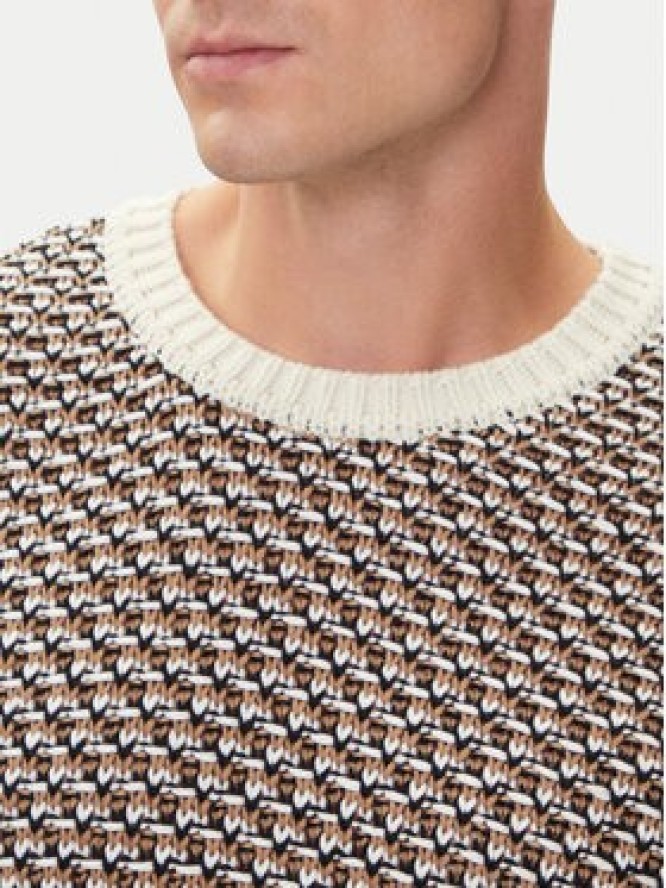 BOSS Sweter C-Imauro 50543159 Beżowy Relaxed Fit