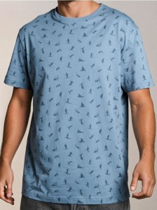 Bawełniana koszulka - szary