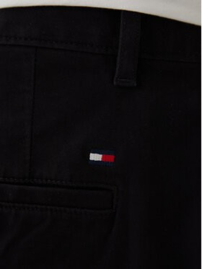 Tommy Hilfiger Chinosy Denton Essential MW0MW40262 Czarny Straight Fit