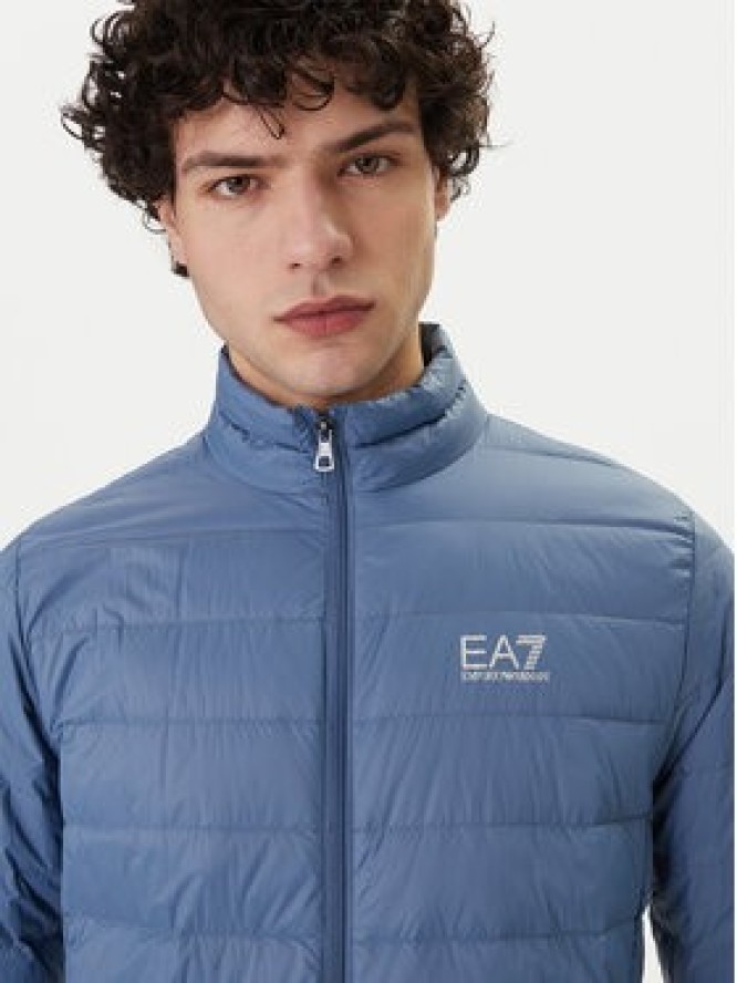 EA7 Emporio Armani Kurtka puchowa 8NPB23 PNGPZ UB064 Niebieski Regular Fit