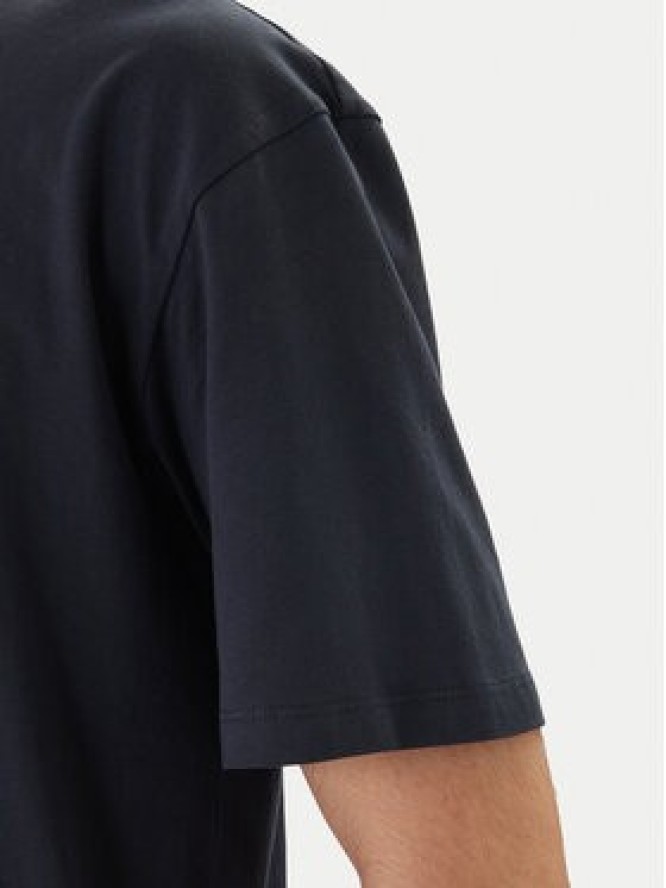 Guess T-Shirt F6GI11 K8HM4 Granatowy Regular Fit