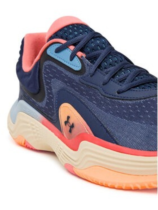 Under Armour Buty do koszykówki UA Spawn 7 3028461 Granatowy